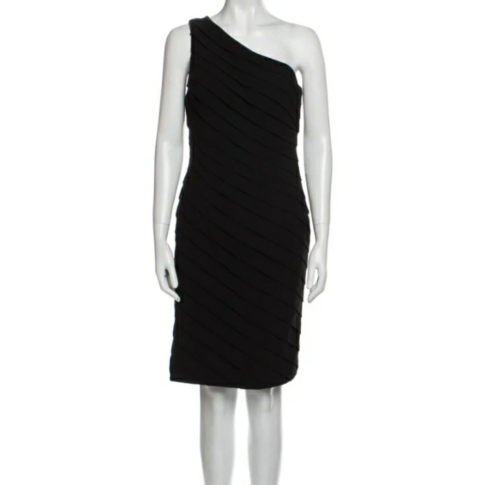 Carmen Marc Valvo Resort Wear One Shoulder Dress